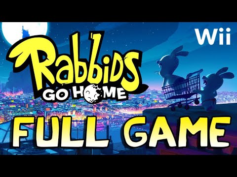 Rabbids Go Home FULL GAME Longplay (Wii)