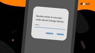 Réinitialisation code secret Orange Money via #144# 