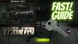 Broadcast part 1 Escape From Tarkov Quest Guide: How to Locate the Operating Room Lighthouse