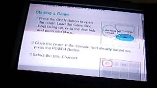 Reading the Wii menu manual part 2