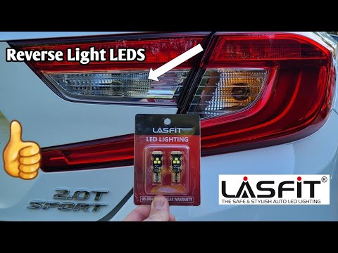 2018-2021 Honda Accord LASFIT LED 리버스 전구 | 설치 🪛DIY🪛