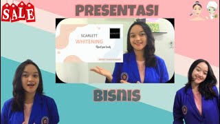 Presentasi Bisnis Produk Scarlett Whitening