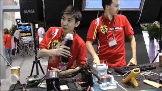 Overclocking in G.Skill Booth at Computex Taipei 2011