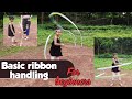 Basic ribbon handling - Rhythmic gymnastics for beginners Part -1