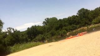 Secret Beach Clip - Trash in Austin's Colorado River