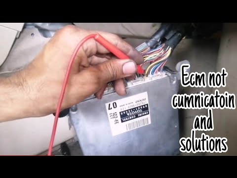 How to check starting problems/ ecm or really wiring problem check