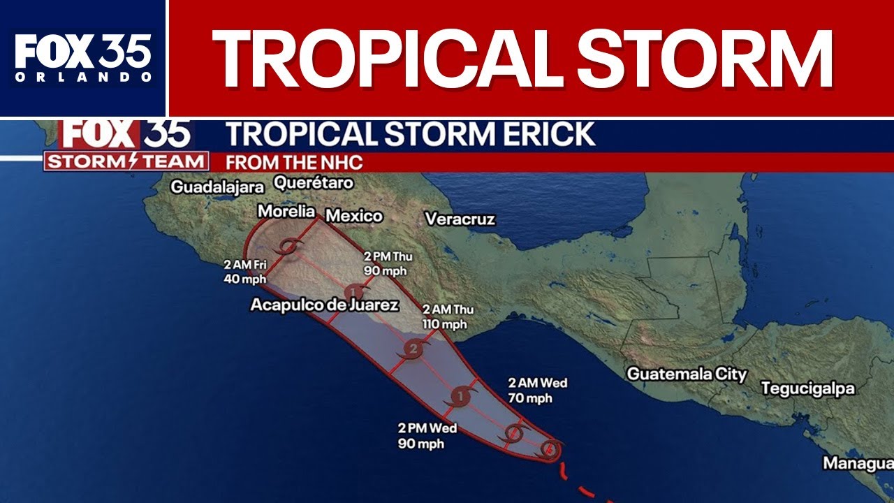 Tropical Storm Erick: Rare early hurricane expected to form in Pacific ...
