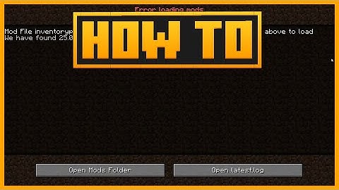 🟨 FIX the ERROR “Minecraft Mod Needs Language Provider Javafml”