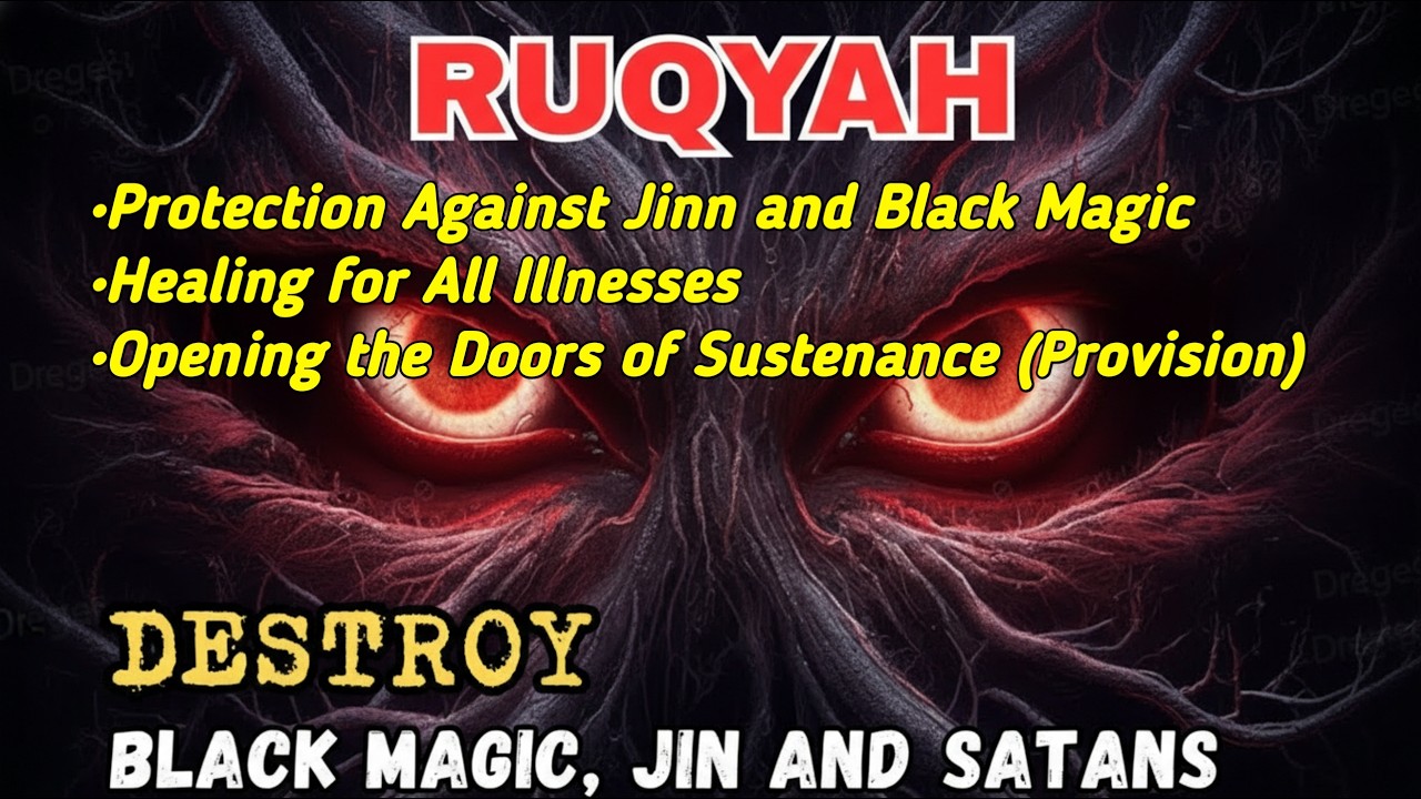 SPIN RUQYAH - DESTROY JIN, MAGIC THAT LIVES IN THE ROOM, HOUSE & BODY