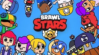 A Normal Day of Brawlers (Brawl Stars animation)