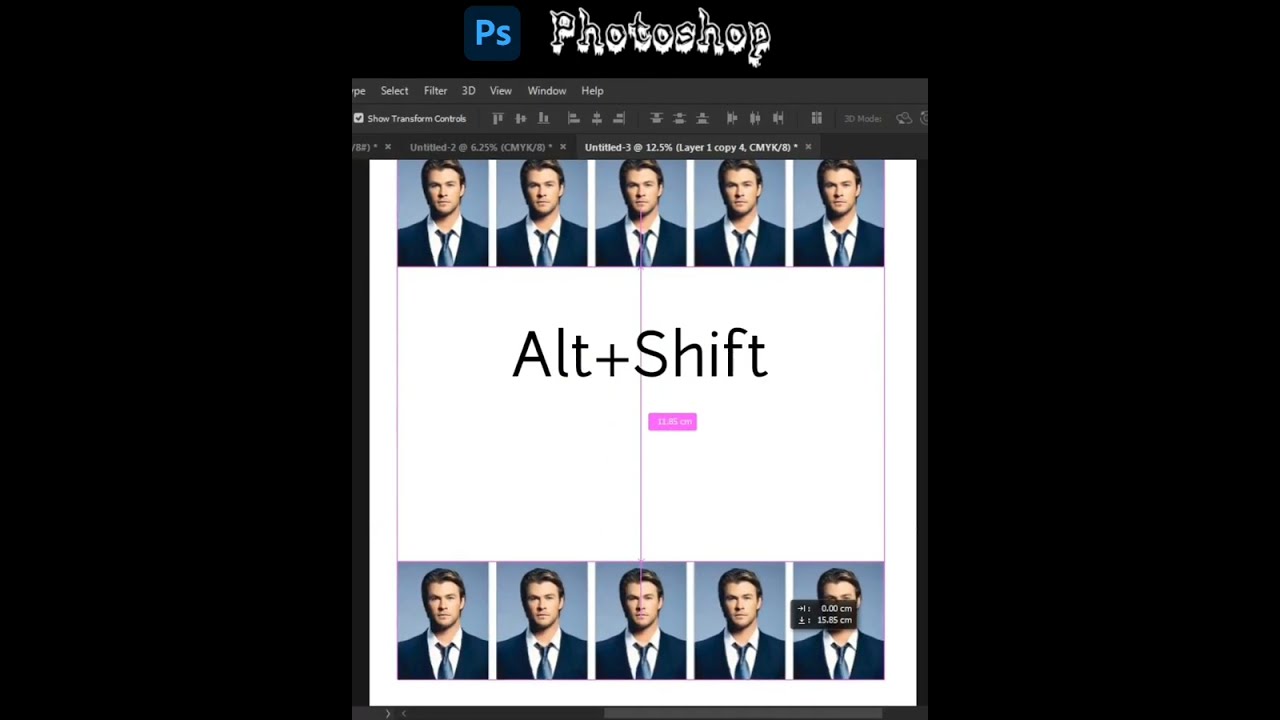 Best way to create multiple Copy of an image in Photoshop to print  adventureawaits  futuretech