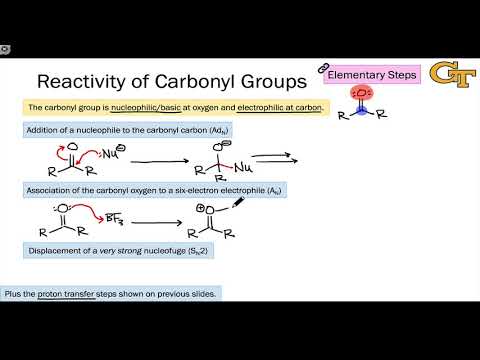 06.04 General Reactivity of the Carbonyl Group