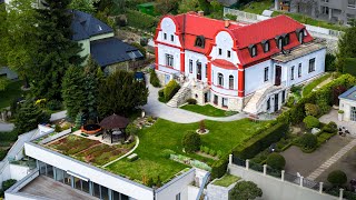 Historický rodinný dom tesne pod Slavínom, Bratislava - Letecké zábery z dronu