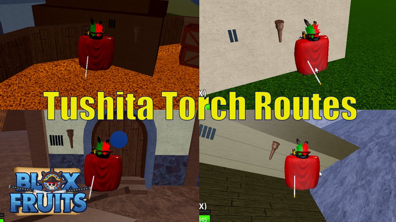Tushita Puzzle Torch Routes* How to get Tushita Blox Fruits YouTube