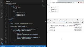 CLASE 33 ｜ Curso JavaScript desde cero ｜ Nodos Hijos