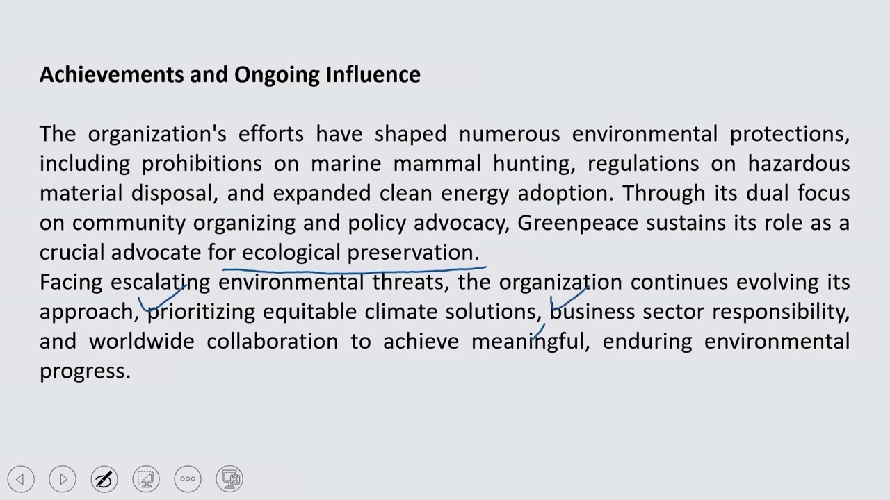 Lecture 22 : Environmental Pressure Groups: Advocacy and Influence
