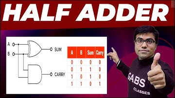 Best video on Half Adder | Learn half adder circuit and half adder truth table | Half Adder in Hindi