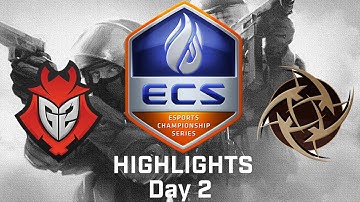 ECS Finals | CS:GO Highlights | NIP vs. G2 | G1 of Bo3 | Group A | Lower Bracket Day 2 | Cache