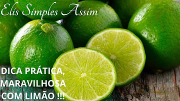Como conservar limão para que dure mais tempo?