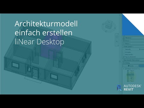 Architekturmodell auf einfache Art und Weise erstellen - liNear für Autodesk Revit