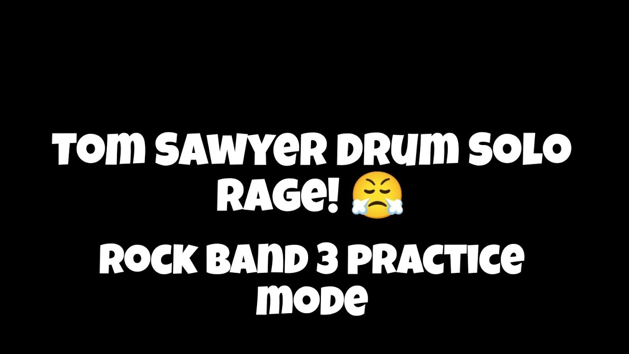 Tom Sawyer Drum Solo Rage! 😤 YouTube
