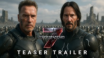 Terminator 7: Final War – Teaser Trailer (2025) | Arnold Schwarzenegger & Keanu Reeves (AI Concept)