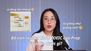 Review khoá học TOEIC của PREP: Khoá chuyên sâu 800+ có đáng để học? screenshot 1