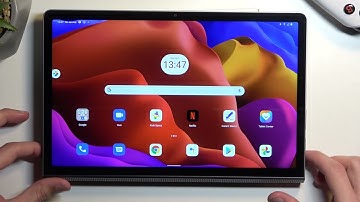 How to Insert Nano SIM Card and Micro SD Card on a LENOVO Yoga Tab 11