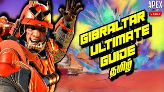 GIBRALTAR ULTIMATE GUIDE & TIPS in TAMIL | Apex Legends Mobile screenshot 2