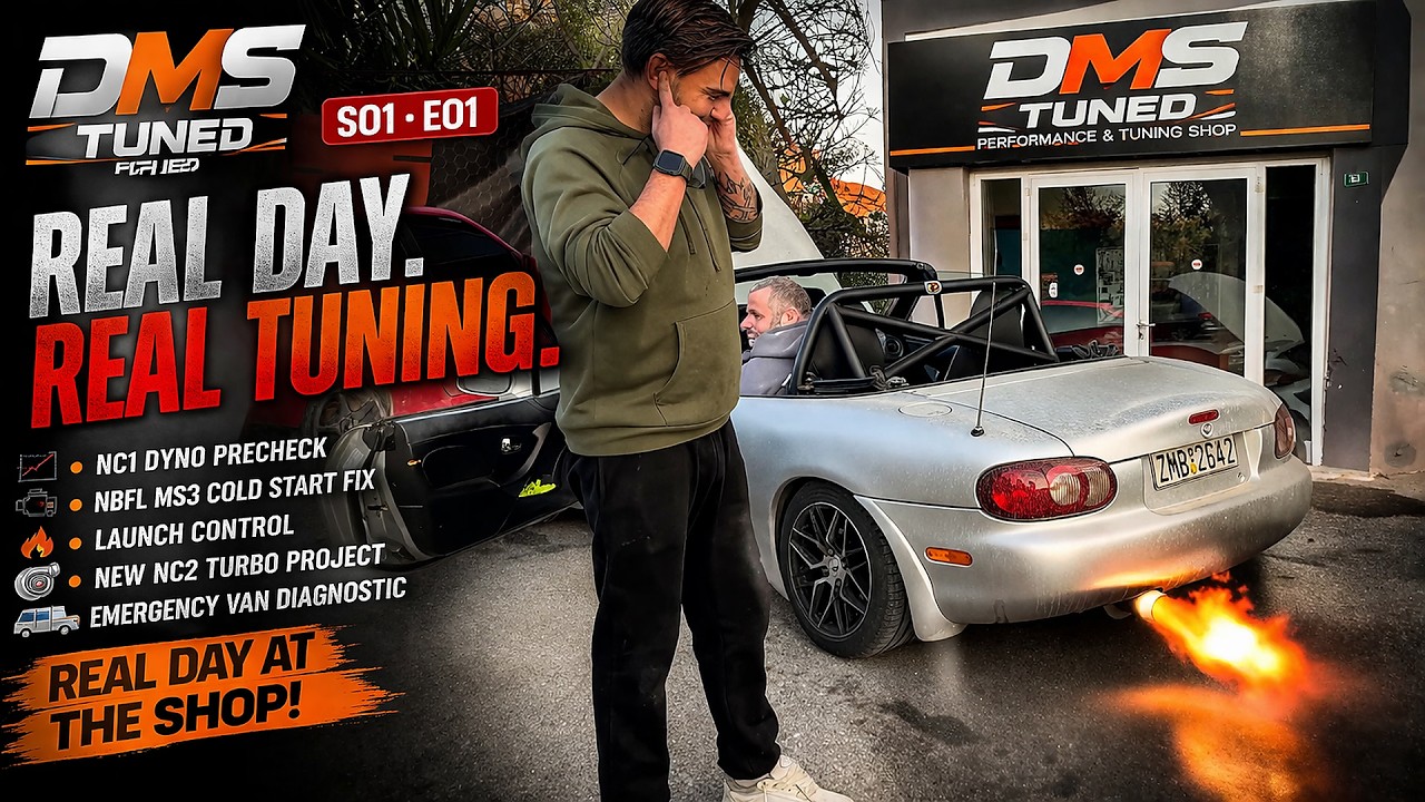 Dyno precheck, διόρθωση Cold Start & νέο Turbo project