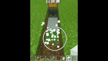 How to make a automatic garbage disposal machine // #minecraft #shorts