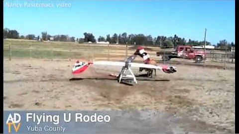 Unusual rodeo action