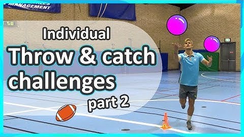 6 individual Throwing & Catching challenges: Part 2 (grades K-3) | Teaching Fundamentals of PE