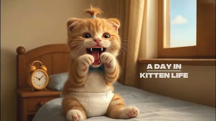 Video 10725341: adorable scottish fold kitten, white scottish fold, bath