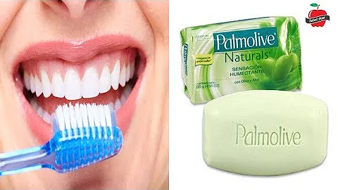 ¿Puedes lavarte los dientes con jabón?