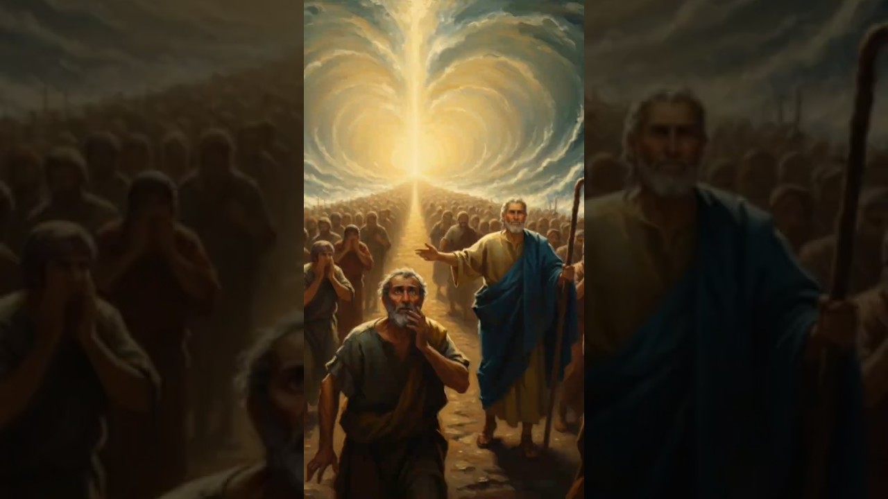 “When Moses Said ‘Swim Fast’ 🫨🌊” 