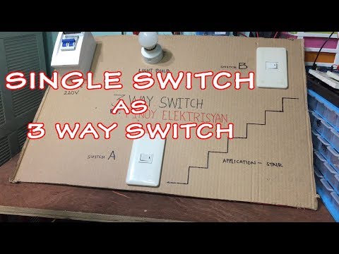 Video: Maaari ba akong gumamit ng 2 way switch para sa 1 way na ilaw?