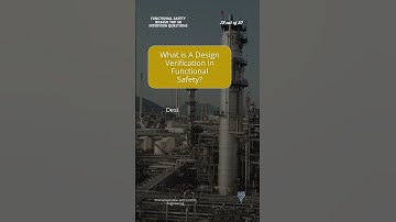 What is A Design Verification in Functional Safety?