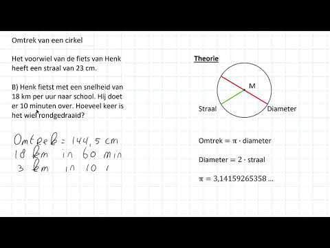 Video: Wat is de omtrek van een cirkel met een diameter van 10 voet?