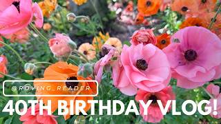 40th Birthday Vlog + Reading Goals