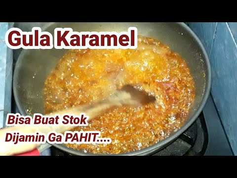 Cara Membuat Karamel Gula Pasir