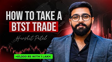 How to take a BTST trade with 80% accuracy | Live Proof