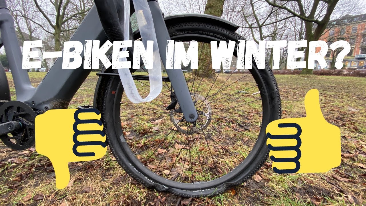 E-Biken im Winter? 4 Fakten fürs Pedelec fahren bei unter 0 Grad oder  kälter. Abbruch bei KM 25. 