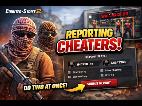 Aspx Cheat How to Double report Cheaters in Game ! Counter Strike 2 - YouTube