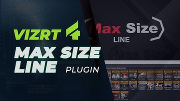 Vizrt 4 Max Size Lines Plugin Tutorial