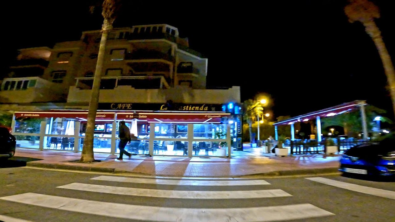 Retamar - paseo en bicicleta por la noche / Retamar - wieczorna przejażdżka rowerowa