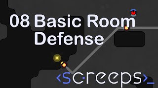 Screeps Tutorial - Part 8 - Room Defense Code, Towers and Dealing with Invader Attacks