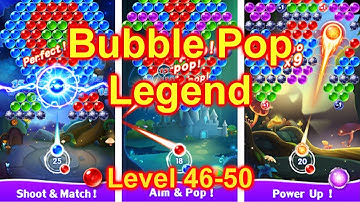 Bubble Shooter Legend Level 46-50 Fun Game On Cell Phone