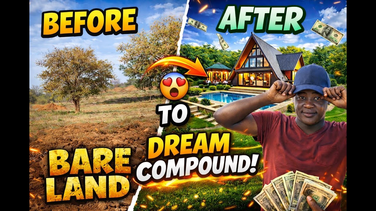 This Was Just Bare Land… Look at It Now 🇰🇪 | Before & After