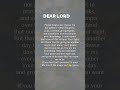 Dear Lord Prayer | A Prayer for Forgiveness and Guidance 🙏#DearLord #Prayer #Amen #TrustGod #FaithIn